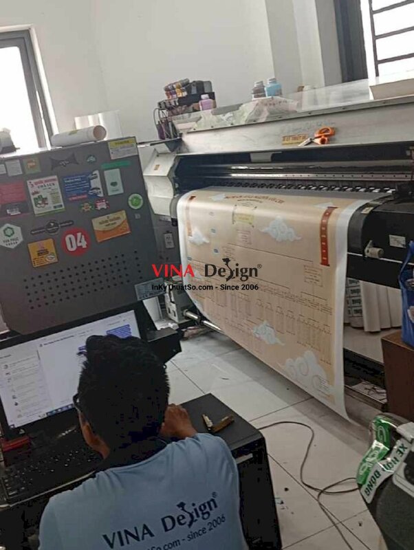 In phướn Phả Hệ Chi Tổ Cụ... - Nhánh tộc Ông..., in Silk mực dầu bóng - INKTS2207