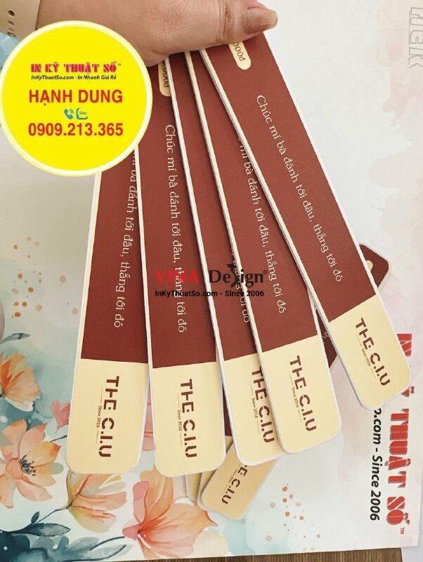 In quẻ xăm Format rút thăm may mắn tại cửa hàng - INKTS1142