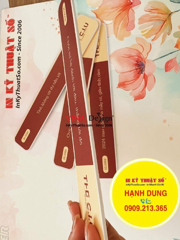 In quẻ xăm Format rút thăm may mắn tại cửa hàng - INKTS1142