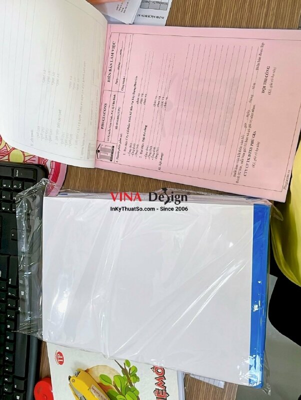 In quyển biên bản làm việc với khách hàng cho công ty xây dựng - INKTS1027