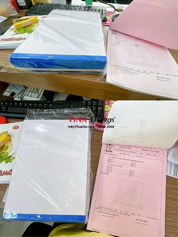 In quyển biên bản làm việc với khách hàng cho công ty xây dựng - INKTS1027