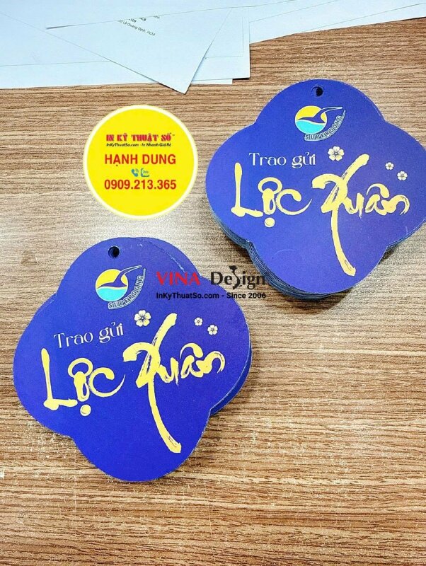 In Tag treo gắn giỏ quà Tết doanh nghiệp - INKTS2557