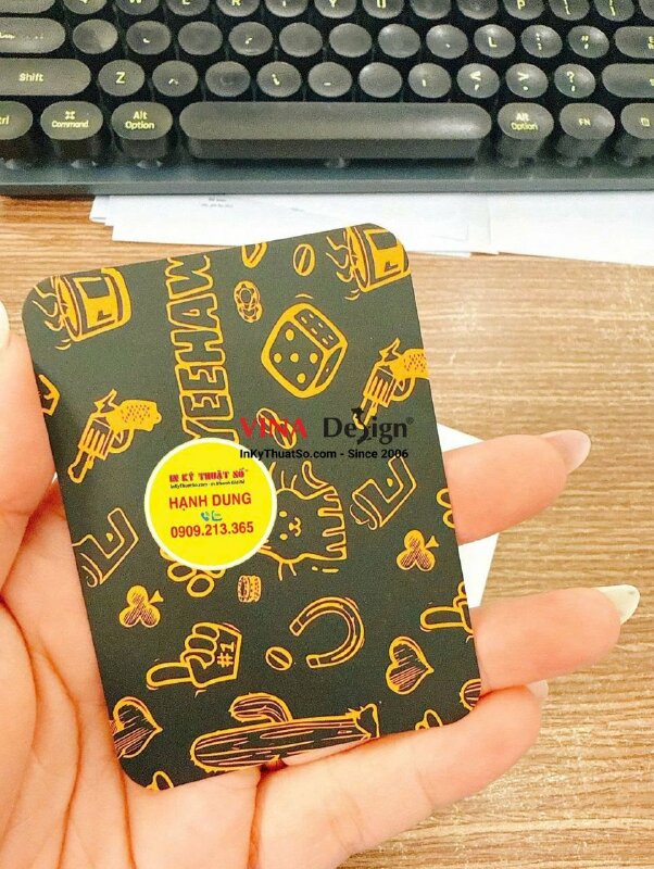Bộ thẻ bài in cá nhân, theo file thiết kế riêng - INKTS2643