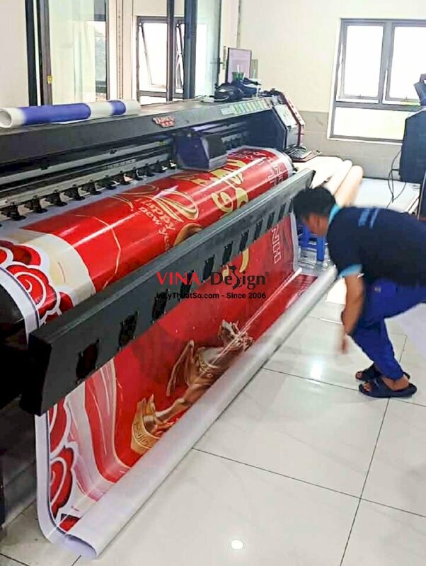 In background sân khấu tiệc tất niên công ty, bạt hiflex mực dầu - INKTS2731