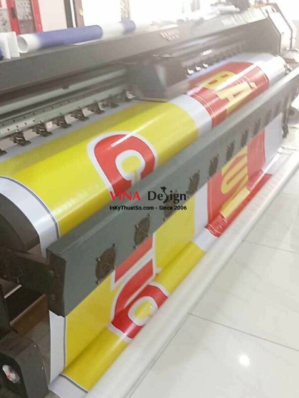 In banner ngang quảng cáo ngoài trời, in bạt hiflex mực dầu khổ lớn - INKTS2716