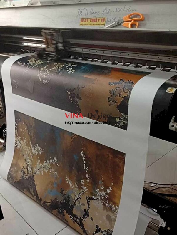 In Canvas mực nước - khổ 147cm - INKTS16