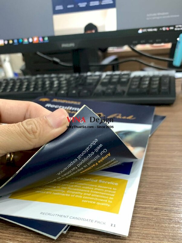 In Catalogue Candidate Recruitment Pack quyển thông tin tuyển dụng nhân sự - INKTS1156