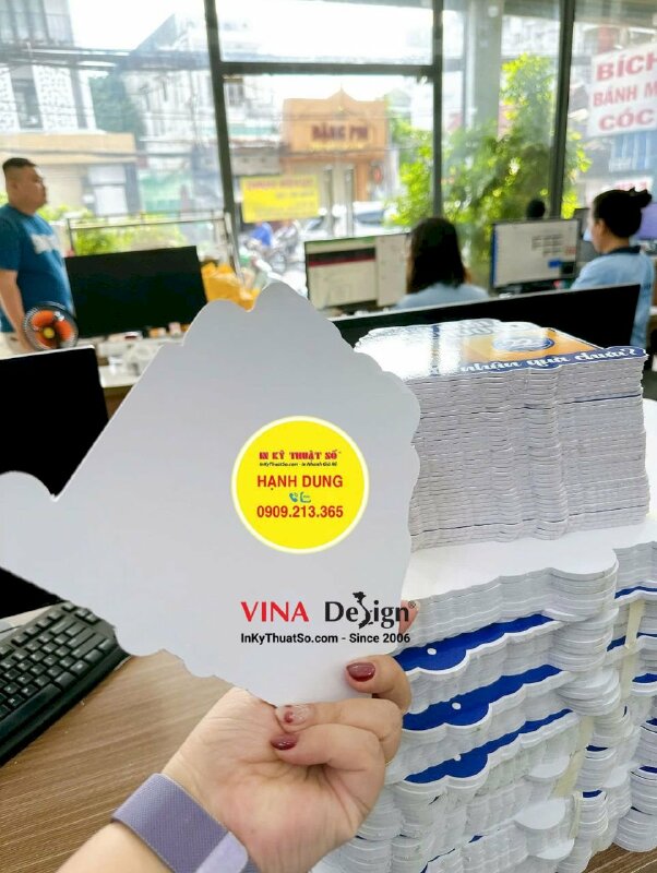 In Formax trang trí quầy bán vé Mừng sinh nhật 22 tuổi Hệ thống tàu cao tốc - INKTS2393