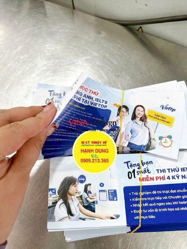 In Gift Voucher giảm giá cho Trung tâm luyện thi IELTS, hệ thống trung tâm Anh ngữ - INKTS2390