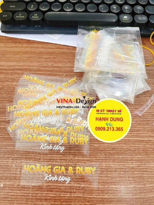 In nhãn tem UV DTF dán hộp quà Tết doanh nghiệp - INKTS2706