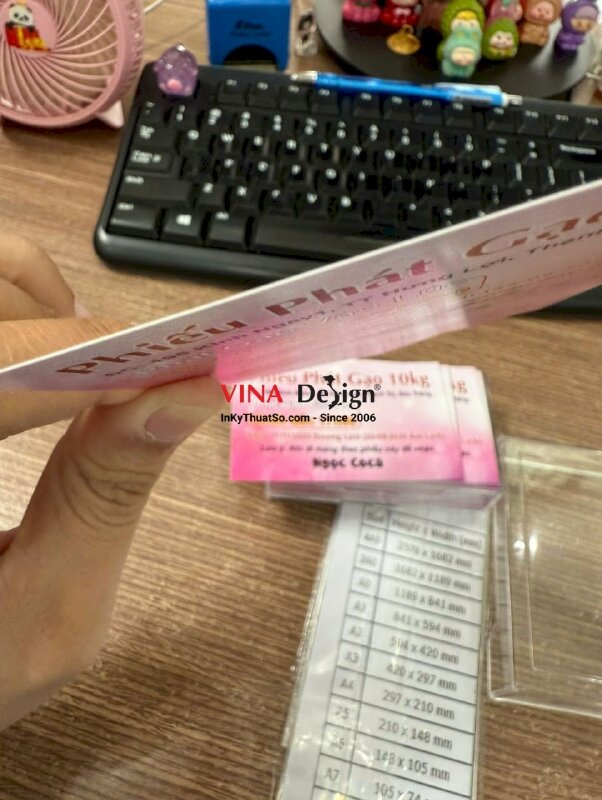 In phiếu phát gạo từ thiện, in số lượng ít theo yêu cầu - INKTS2218