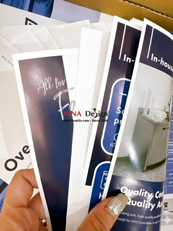 In Profile công ty sản xuất phụ liệu cho ngành may mặc, quyển Overview Company Profile - INKTS1221