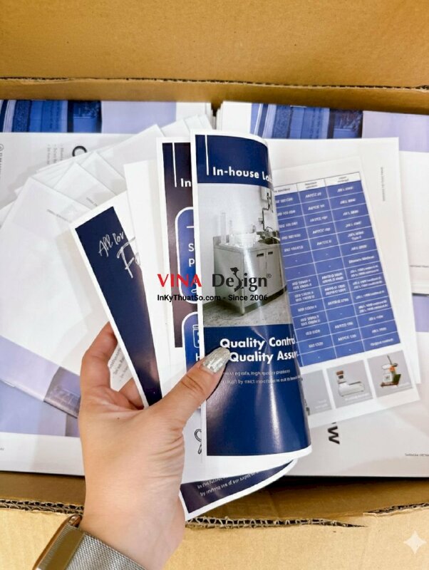 In Profile công ty sản xuất phụ liệu cho ngành may mặc, quyển Overview Company Profile - INKTS1221