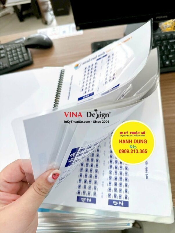 In quyển Catologue Sơ đồ hệ thống chỗ ngồi Tàu Cao Tốc - INKTS2391