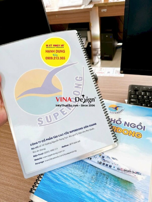 In quyển Catologue Sơ đồ hệ thống chỗ ngồi Tàu Cao Tốc - INKTS2391