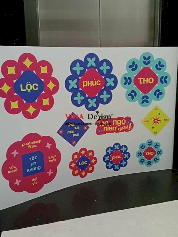 In tấm Formex họa tiết theo yêu cầu, giao tấm lớn - INKTS2738