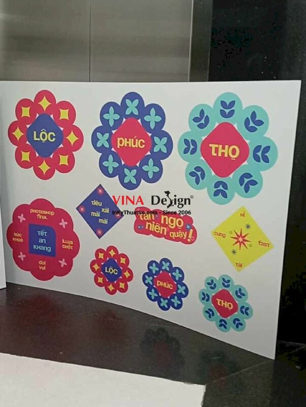 In tấm Formex họa tiết theo yêu cầu, giao tấm lớn - INKTS2738