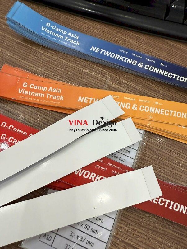 In vòng tay giấy dùng 1 lần TP.HCM cho sự kiện, in số lượng ít - INKTS2217