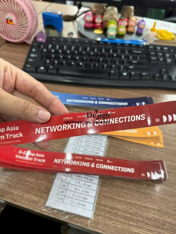 In vòng tay giấy dùng 1 lần TP.HCM cho sự kiện, in số lượng ít - INKTS2217