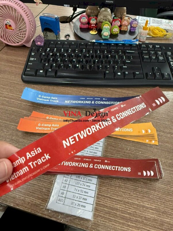 In vòng tay giấy dùng 1 lần TP.HCM cho sự kiện, in số lượng ít - INKTS2217