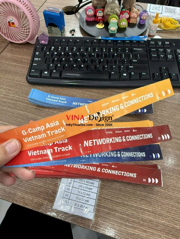 In vòng tay giấy dùng 1 lần TP.HCM cho sự kiện, in số lượng ít - INKTS2217