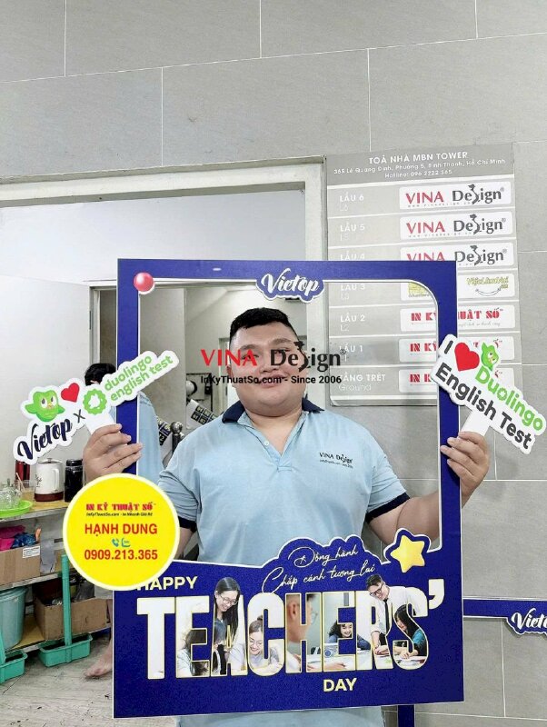 Khung hình chụp ảnh check in sự kiện Formex 10li dày dặn - INKTS2638