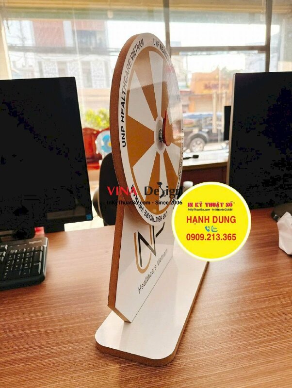 Làm vòng quay may mắn HCM cho thương hiệu Healthcare - INKTS2714