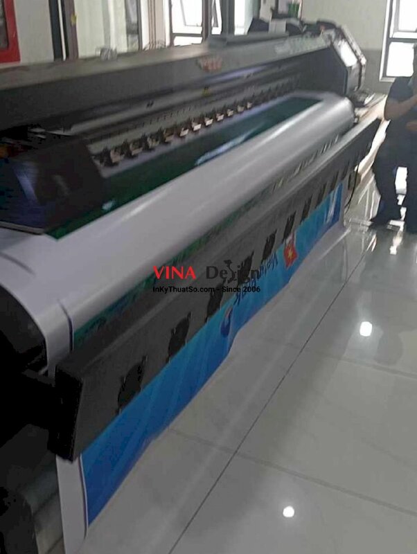 In băng rôn hưởng ứng 26/3 ngày thành lập Đoàn TNCS Hồ Chí Minh, in bạt hiflex mực dầu - INKTS3701