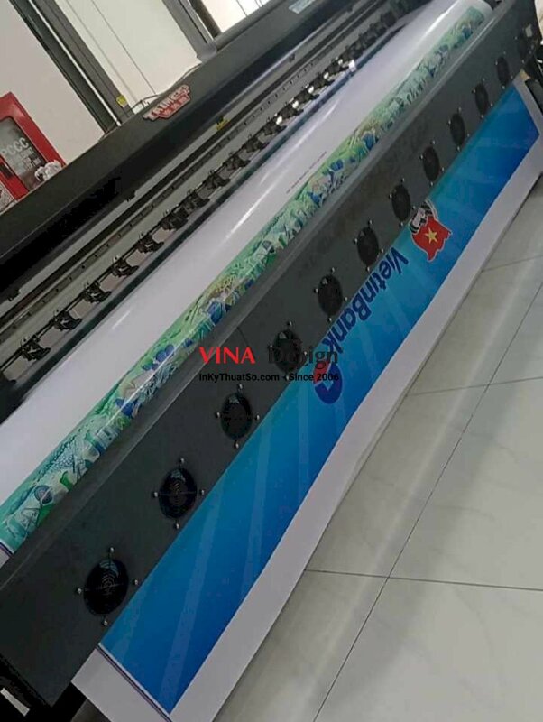 In băng rôn hưởng ứng 26/3 ngày thành lập Đoàn TNCS Hồ Chí Minh, in bạt hiflex mực dầu - INKTS3701