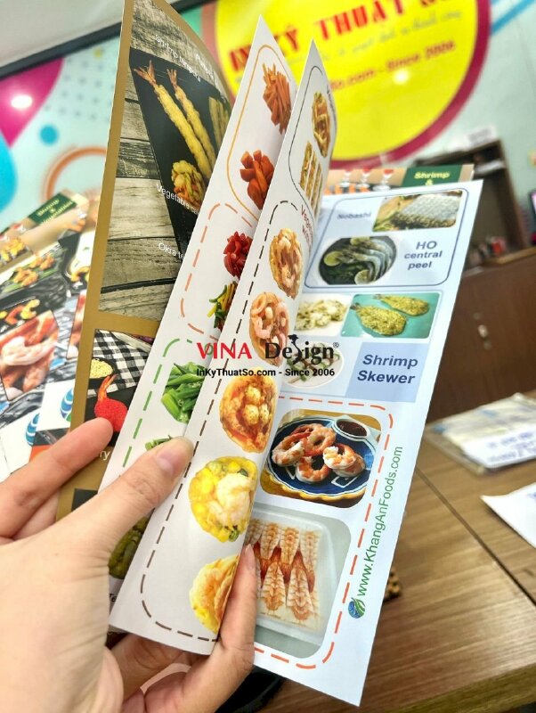 In catalogue thực phẩm đông lạnh (tiếng Anh) - INKTS825