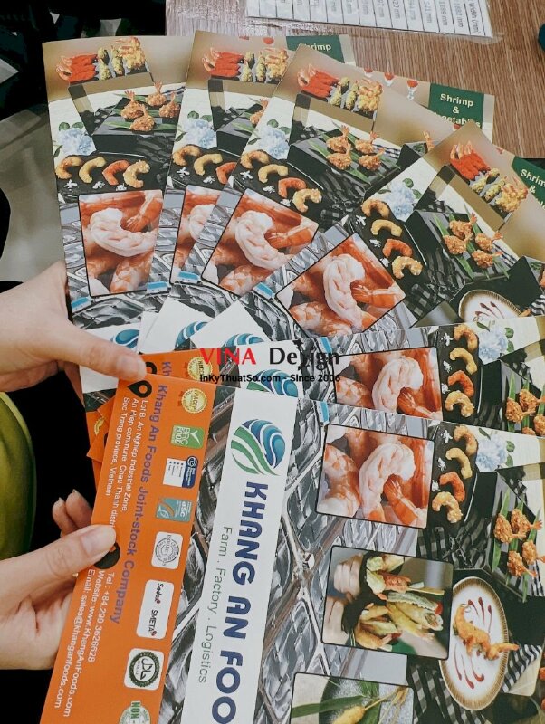 In catalogue thực phẩm đông lạnh (tiếng Anh) - INKTS825