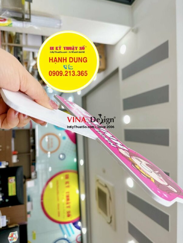 In hashtag cầm tay 8 3, bảng cầm tay chụp ảnh check in sự kiện Happy Women's Day 8/3 - INKTS1266