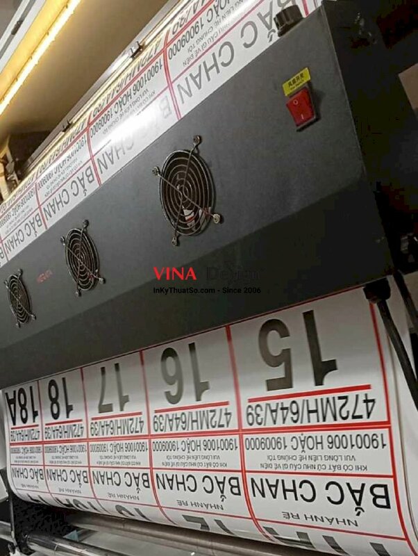 In nhãn dán Hệ thống điện lưới Nhánh Rẽ, Decal sữa dán cột điện, tủ điện, hộp điện - INKTS2752