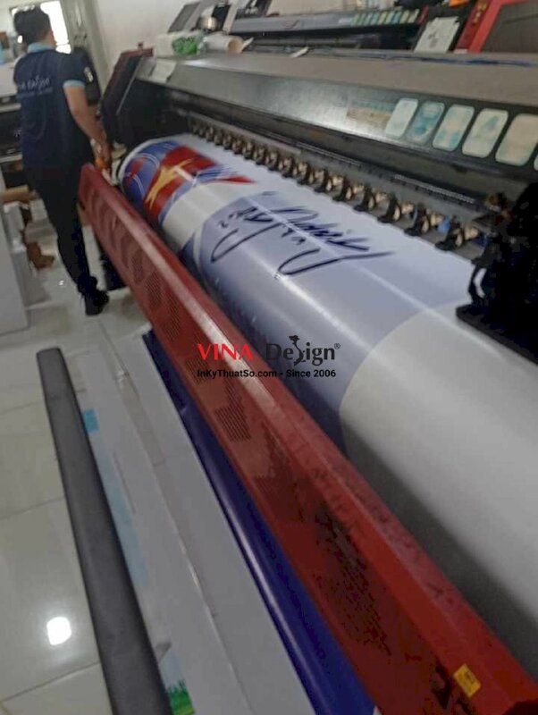 In phông nền bạt hiflex đế xám, bạt hiflex 2 da (bạt hiflex đế ghi) - INKTS3704