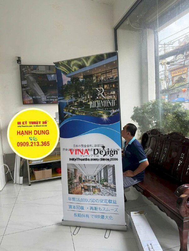 In Standee cuốn - INKTS40