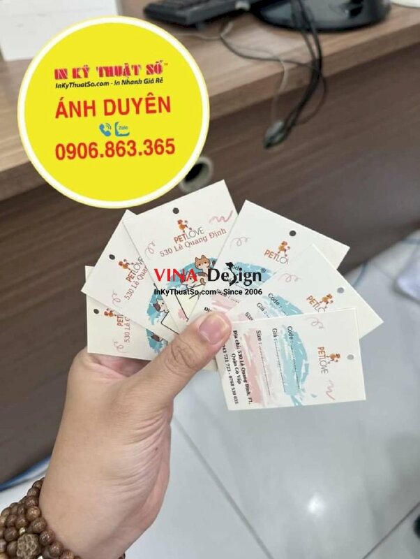 In tag giá cho cửa hàng Petshop, cửa hàng thú cưng - INKTS822