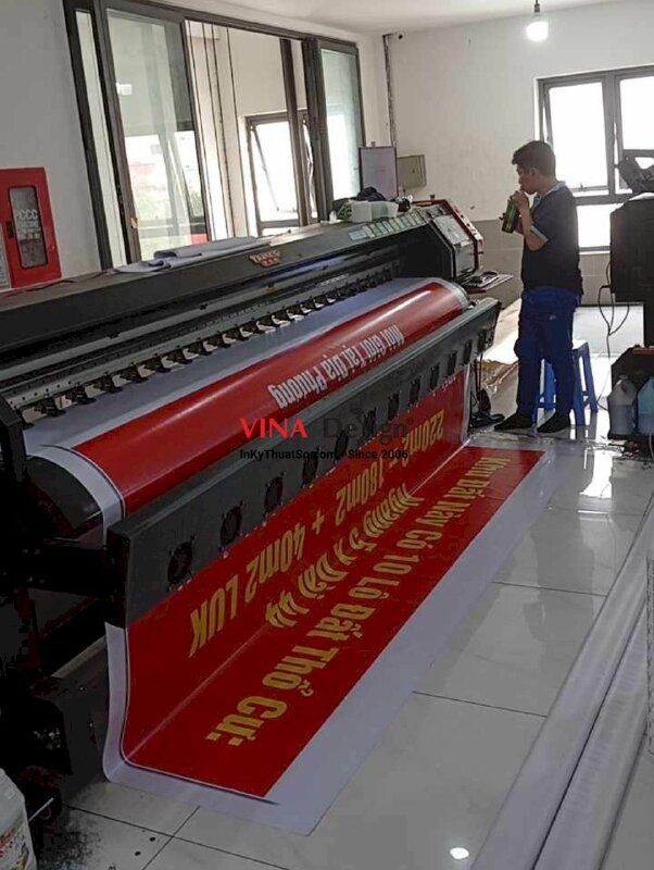 In tấm băng rôn lớn bán khu đất thổ cư, bạt hiflex mực dầu tấm lớn - INKTS2761