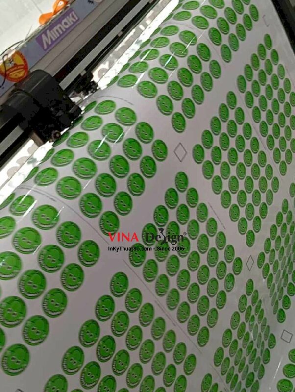 In tem Decal sữa mực dầu - INKTS87