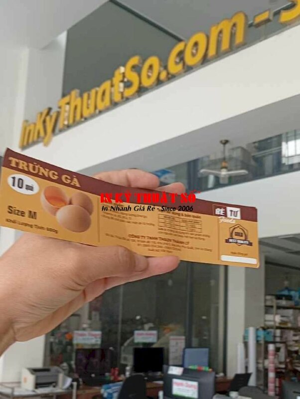In tem nhãn hộp trứng gà - INKTS847