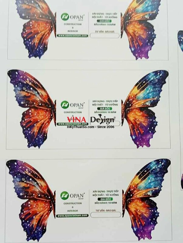 In tờ rơi tag gấp bế theo file hình bông hoa, nơ, bướm, trái cây, cake, nail, makeup - INKTS2360