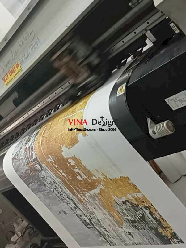 In tranh Canvas sơn dầu Trừu tượng màu vàng decor không gian hiện đại, minimal - INKTS3237