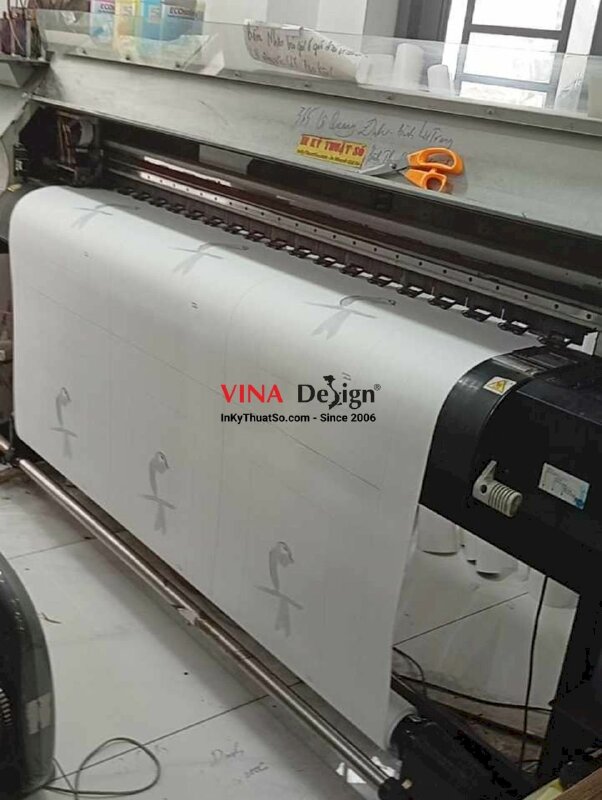 In tranh thủy mặc chim hỉ tước phong cách tối giản Minimalist Mặc Điểu, in Canvas mực dầu - INKTS3687