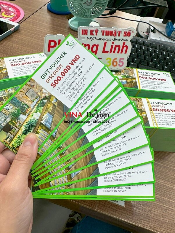 In voucher nhà hàng chay buffet lẩu rau - INKTS540