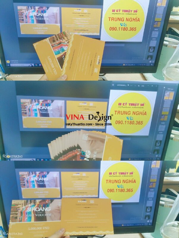 In voucher thời trang, voucher giảm giá quần áo gift voucher - INKTS623