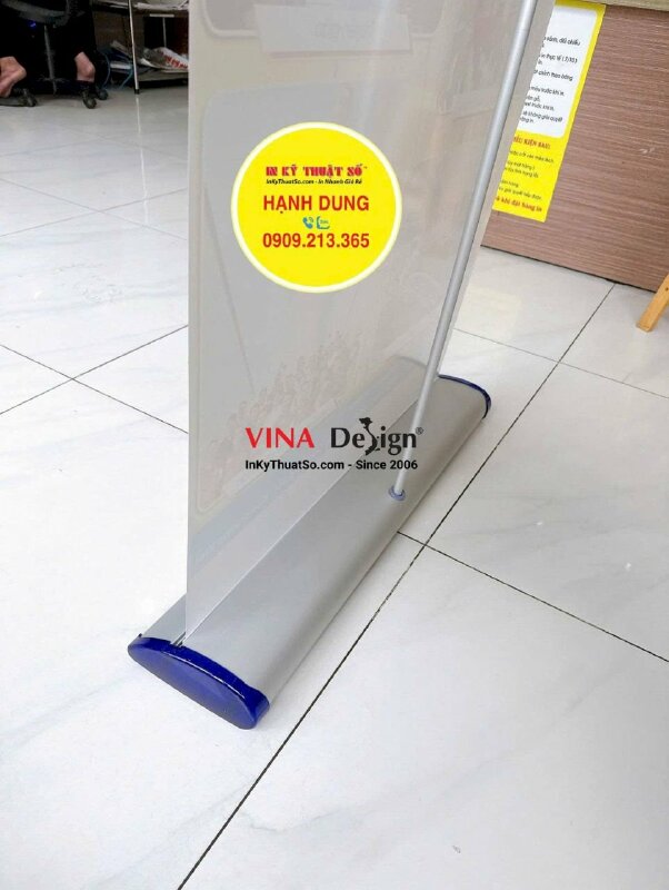 Banner Cuốn Hào Quang 80cm x 200cm 1 mặt lắp sẵn Poster - INKTS55