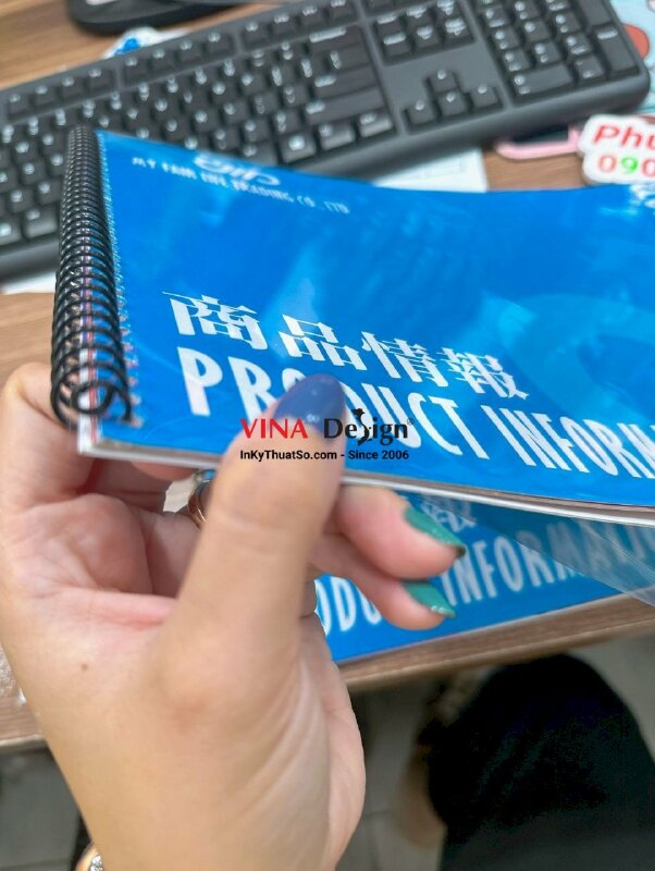 In catalogue song ngữ Nhật - Anh cho công ty thương mại, nhập khẩu hàng hóa - INKTS528
