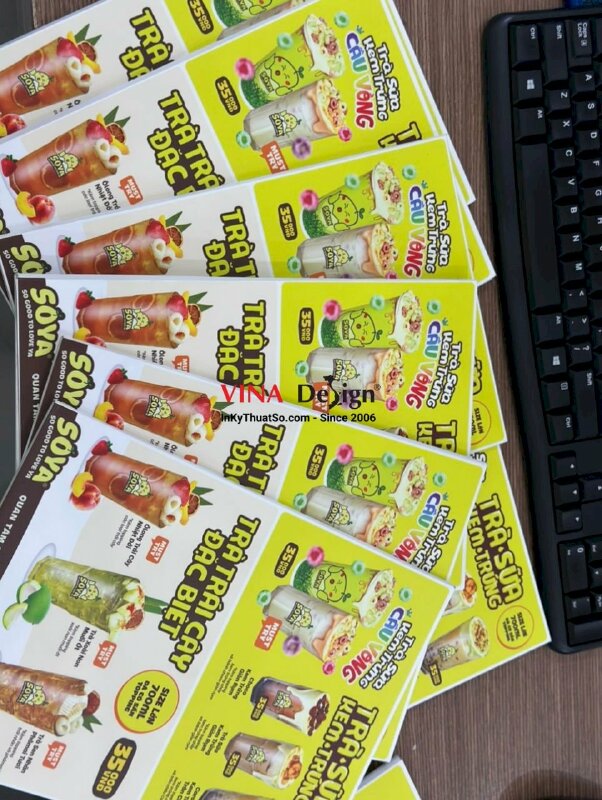 In menu bồi formex 3mm dán gói - INKTS283