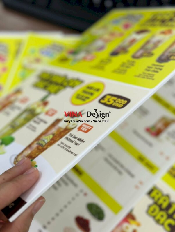 In menu bồi formex 3mm dán gói - INKTS283