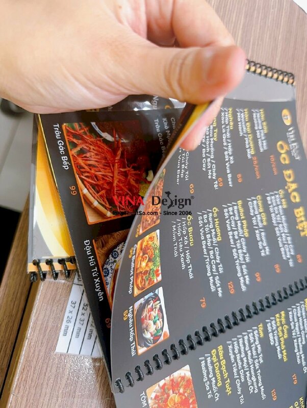 In menu quán beer, nhà hàng beer, vua beer - INKTS652