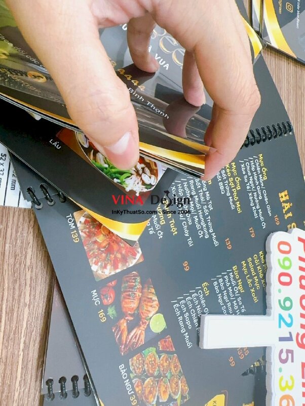 In menu quán beer, nhà hàng beer, vua beer - INKTS652